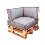 Paletové sedenie Golden Garden GG69/1 - podsedák a vankúš 80cm x 80cm x 15cm penový granulát Melange svetlý 1 Paletové sedenie Golden Garden GG69/1 - podsedák a vankúš 80cm x 80cm x 15cm penový granulát Melange svetlý 1